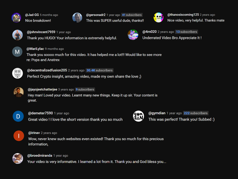 YouTube Comments