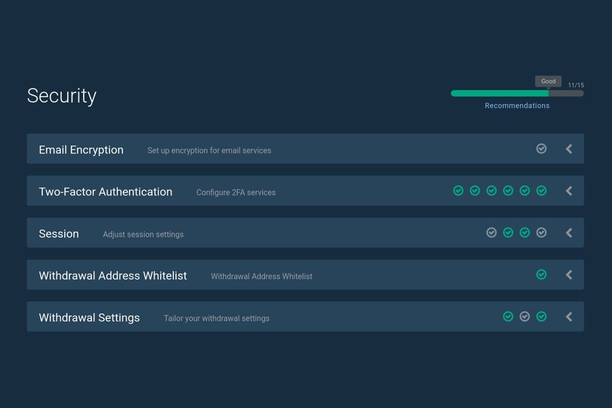 Bitfinex Account Safety Features