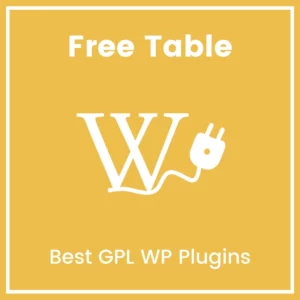 WordPress GPL Plugins