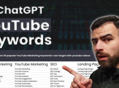 ChatGPT For YouTube Keyword Research
