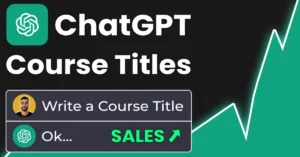 How To Write Online Course Titles with ChatGPT